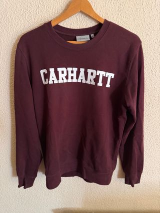 Sudadera Carhartt granate Talla S