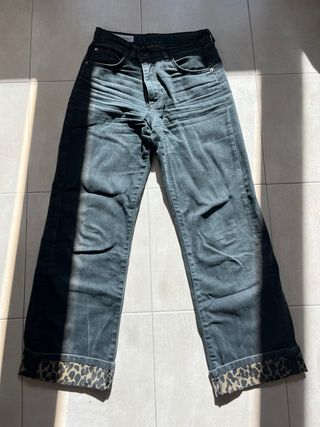 Vaqueros Zara Kids con estampado