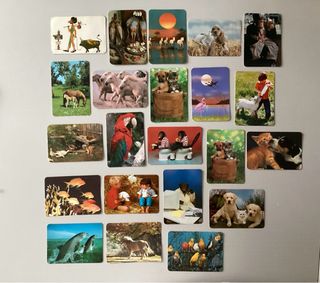 22 Calendarios Bolsillo Animales Varios