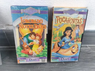 Lote 5 Películas VHS Dibujos Animados