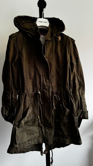 Parka verde militar