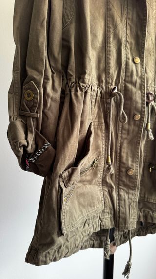Parka verde militar