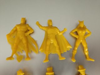 antigua coleccion completa 6 figuras batman robin