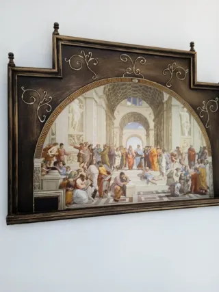 Retablo cuadro de madera