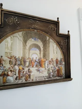 Retablo cuadro de madera