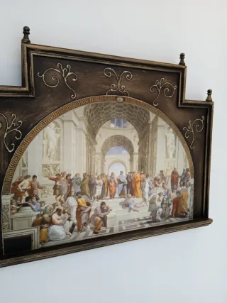 Retablo cuadro de madera