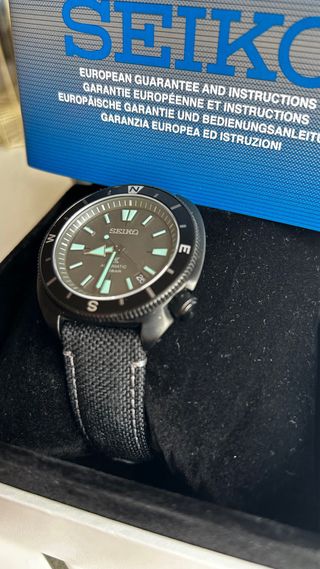 Seiko Land Tortuga Black Series Nightvision