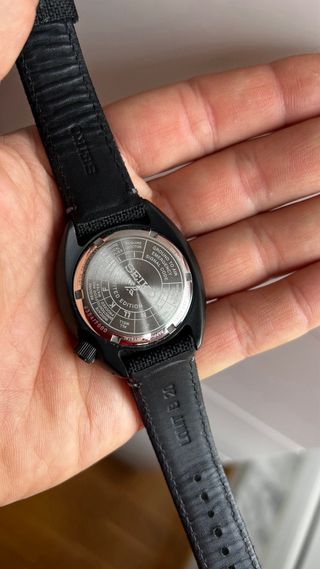 Seiko Land Tortuga Black Series Nightvision