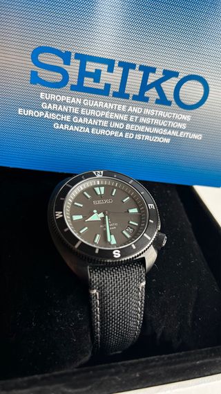 Seiko Land Tortuga Black Series Nightvision