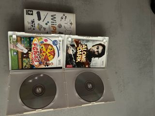 Lote 3 juegos Wii: Wii Play, Feria Party, Alone in