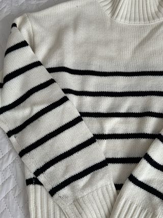 Camisola de Malha Riscas Tamanho M