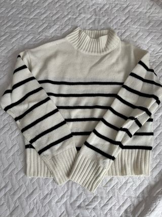 Camisola de Malha Riscas Tamanho M