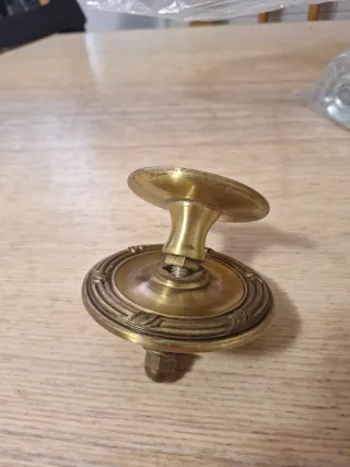 Pomo de puerta latón vintage