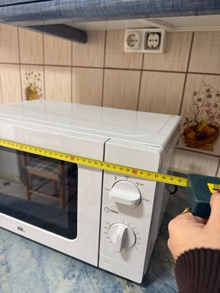 Microondas OK blanco