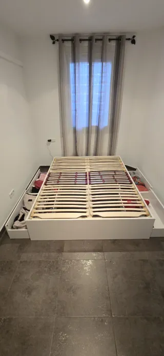Somier con cajonera y base de colchón