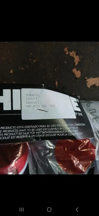 Tubo de escape HIKONE Suzuki