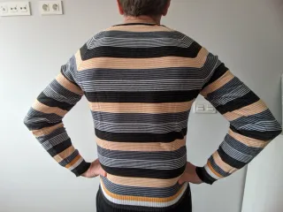 Jersey rayas caballero talla S