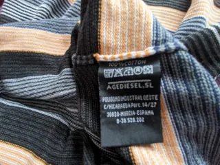 Jersey rayas caballero talla S