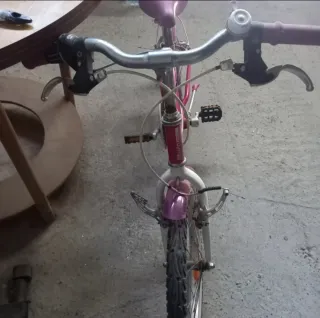 Bicicleta Niña 20 B'Twin Rosa