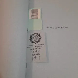 Libros antiguos franco Maria ricci