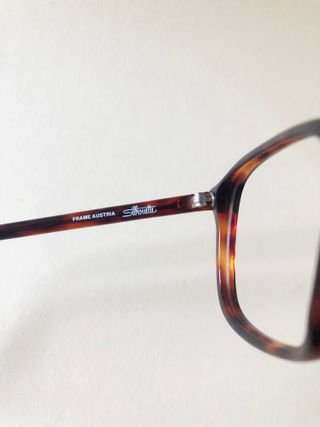 170-Silhouette 4 Occhiali vintage tartoise rettang