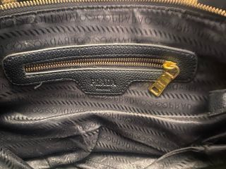 Bolso Tote Prada Vintage Negro