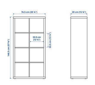 Estantería Kallax IKEA Madera