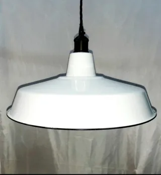 Lámpara industrial esmaltada 45cm