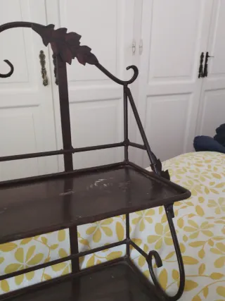 Scaffale decorativo in ferro