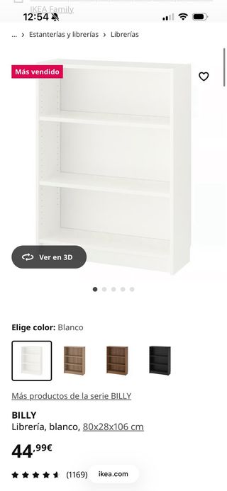 Lote Estanterías Ikea