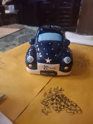 Salvadanario Baci Perugina Blu Ceramica