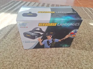 Heromask VR Gafas Educativas Idiomas y Videojuegos