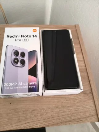 Xiaomi Redmi Note 14 Pro 5G Negro