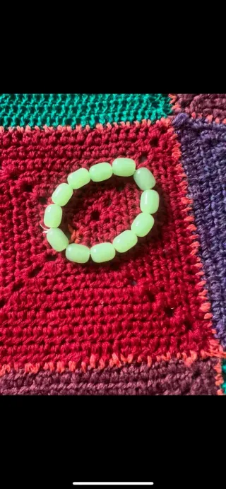 Bracciale con pietre dure verdi