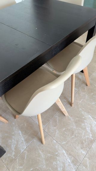 Conjunto mesa y 6 sillas comedor