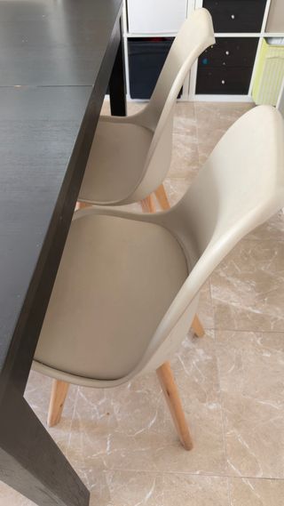 Conjunto mesa y 6 sillas comedor