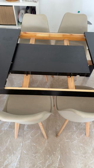 Conjunto mesa y 6 sillas comedor