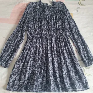 Vestido Mango flores Talla 128 (8 años)