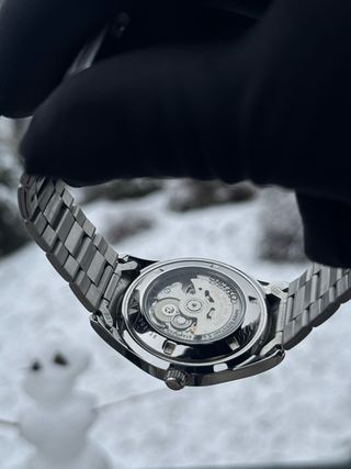 Seiko 5 SNK063J5 Esfera Negra Árabe Automático