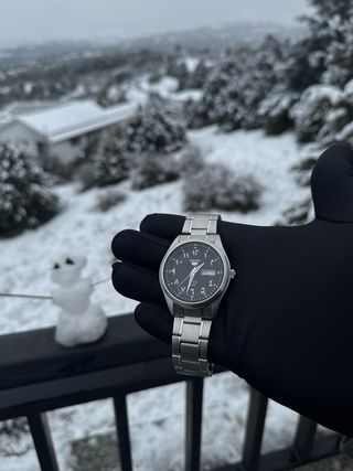 Seiko 5 SNK063J5 Esfera Negra Árabe Automático