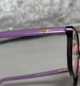 Occhiali da vista donna eleganti nero e lilla