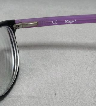 Occhiali da vista donna eleganti nero e lilla