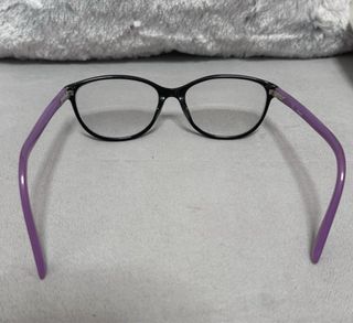 Occhiali da vista donna eleganti nero e lilla