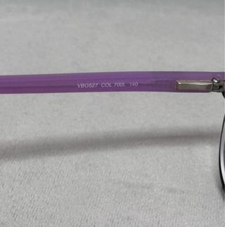 Occhiali da vista donna eleganti nero e lilla