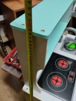 Cocina de juguete de madera