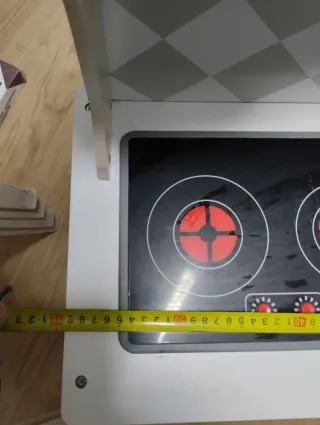 Cocina de juguete de madera