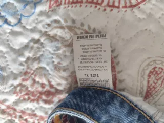 Vaqueros cortos con bordado