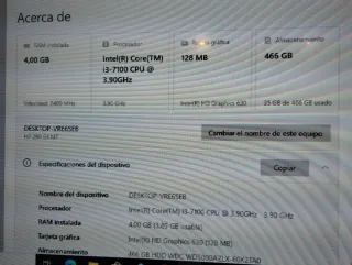 HP 290 G1 MT Ordenador Sobremesa Negro
