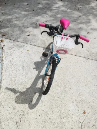 Bici Niña 20 B'Twin con Cesta