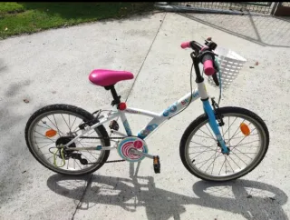 Bici Niña 20 B'Twin con Cesta